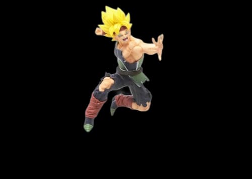 Bandai Ichiban Kuji Dragon Ball Super Saiyan Bardock Rising Fighters Action Figure Yellow