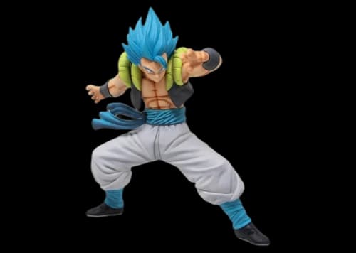 Bandai Ichiban Kuji Dragon Ball Super Saiyan God Super Saiyan Gogeta Ultimate Version Action Figure Blue