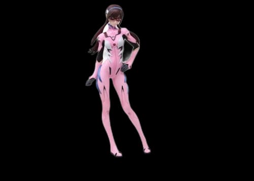 Bandai Ichiban Kuji Evangelion Mari 2.0 Action Figure Pink