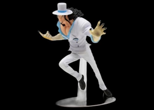 Bandai Ichiban Kuji One Piece Rob Lucci Great Banquet Action Figure White