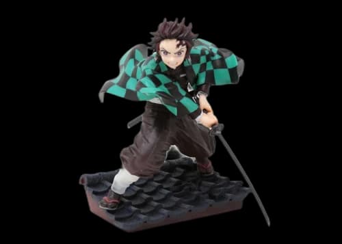 Bandai Ichibansho Demon Slayer Kimetsu No Yaiba Tanjiro Kamado Tengen Uzui Is Here! Figure Green