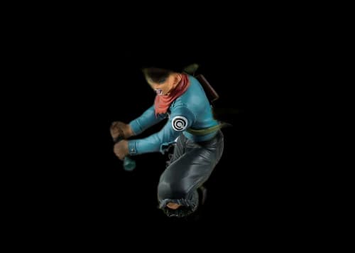 Bandai Ichibansho Dragon Ball Super Super Sayan Future Trunks Action Figure Blue