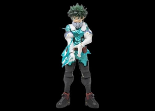 Bandai Ichibansho My Hero Acadamia Izuku Midoriya I'm Ready! Action Figure Teal