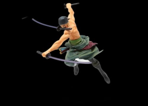 Bandai Ichibansho One Piece Dynamism Of Ha Roronoa Zoro Action Figure Green