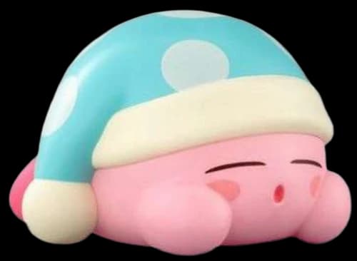 Bandai Japan Bandai Shokugan Kirby Sleep PVC Figure