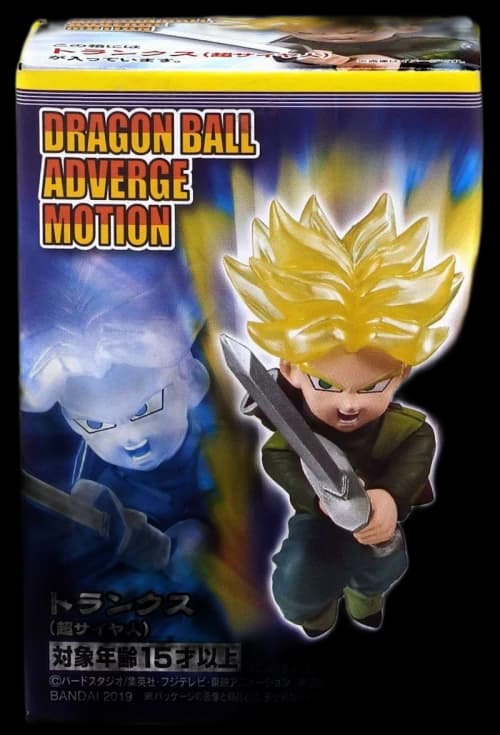 Bandai Japan Dragon Ball Adverge Motion Wave 1 Future Super Saiyan Trunks Mini Figure