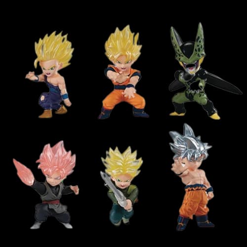 Bandai Japan Dragon Ball Dragon Ball Super Adverge Motion Wave 1 Box of 10 Mini Figures