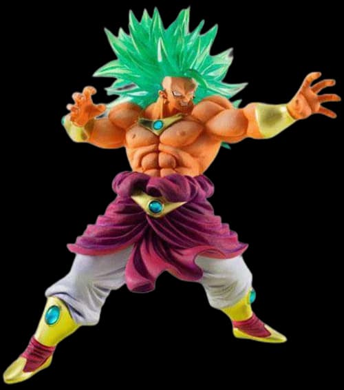 Bandai Japan Dragon Ball Hybrid Grade Super Saiyan 3 Broly Exclusive Exclusive Figure