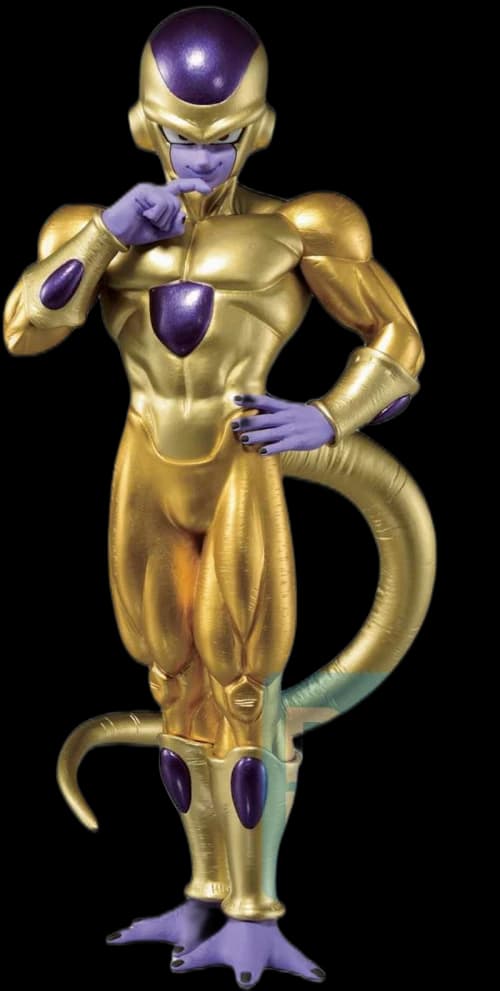 Bandai Japan Dragon Ball Ichiban Golden Frieza Back To The Film Collectible PVC Figure