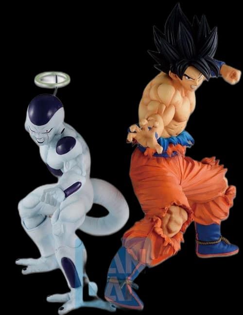 Bandai Japan Dragon Ball Ichiban Son Goku & Frieza Vs Omnibus Z Collectible PVC Figure