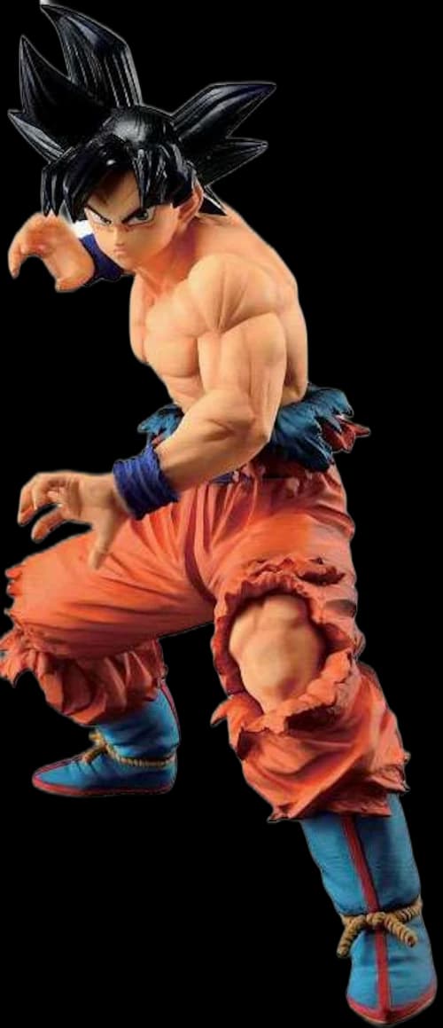 Bandai Japan Dragon Ball Ichiban Son Goku Ultra Instinct Sign Ultimate Version Collectible PVC Figure