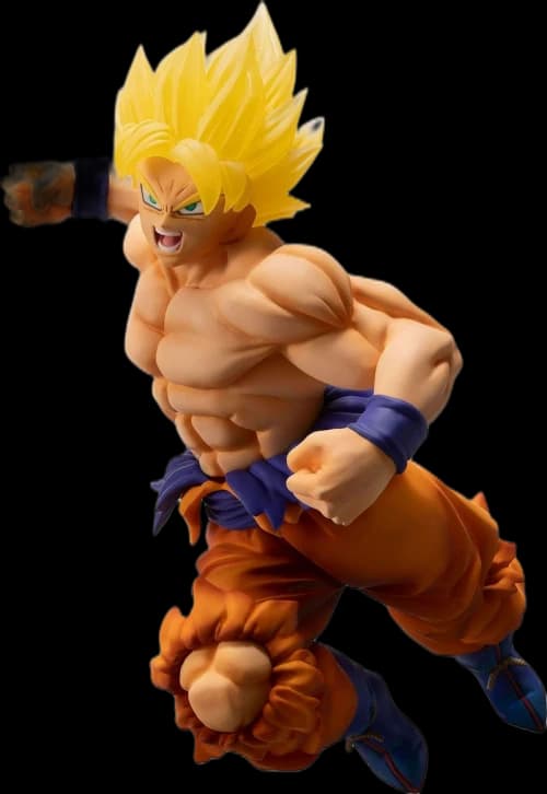 Bandai Japan Dragon Ball Ichiban Super Saiyan Son Goku 93' Collectible PVC Figure