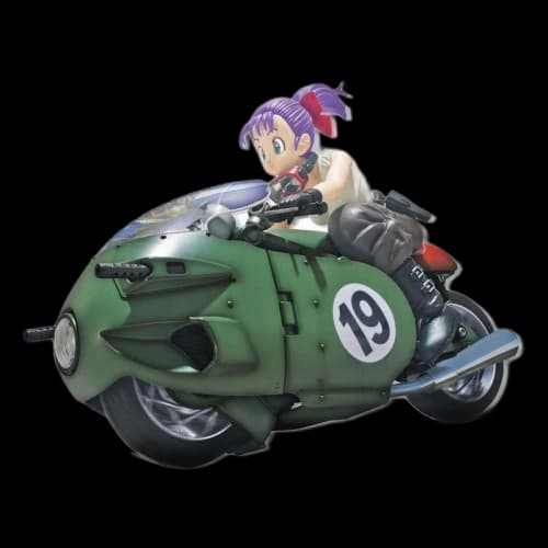 Bandai Japan Dragon Ball-Rise Mechanics Bulma's Variable No.19 Bike Model Kit Figure