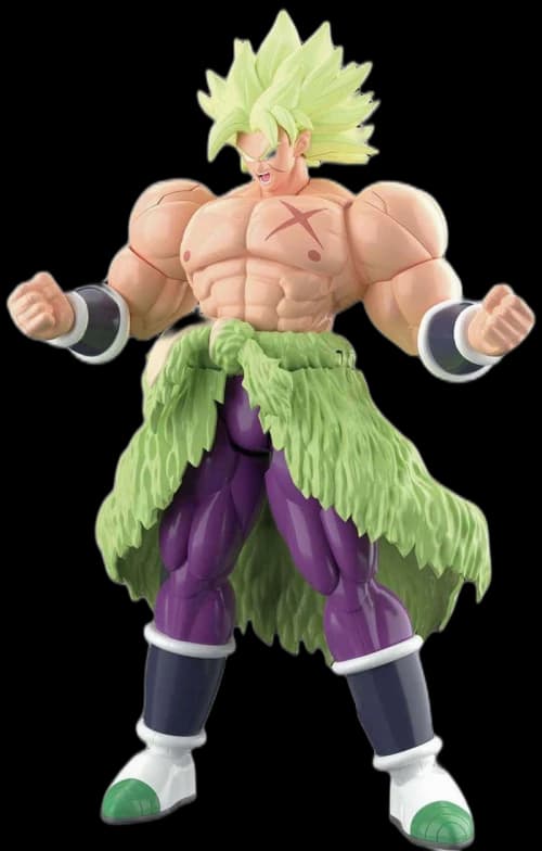 Bandai Japan Dragon Ball-Rise Standard Super Saiyan Broly Full Power Model Kit Figure
