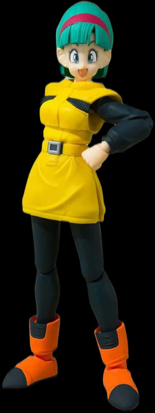 Bandai Japan Dragon Ball S.H. Figuarts Bulma Journey to Planet Namek P Bandai Exclusive Action Figure