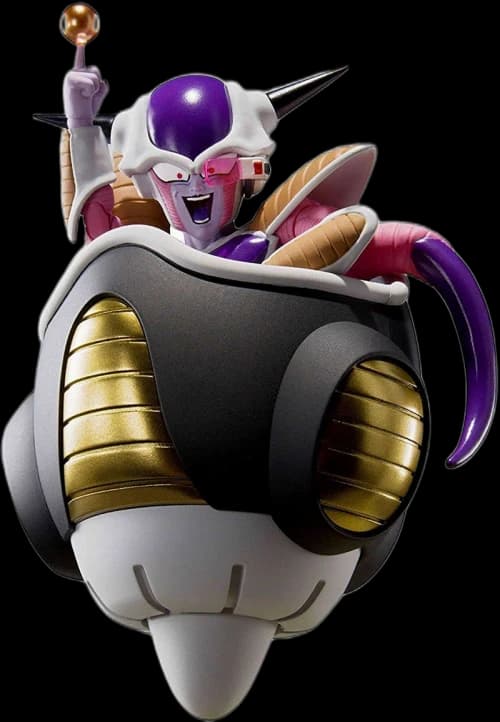 Bandai Japan Dragon Ball S.H. Figuarts Frieza First Form & Frieza Pod Action Figure