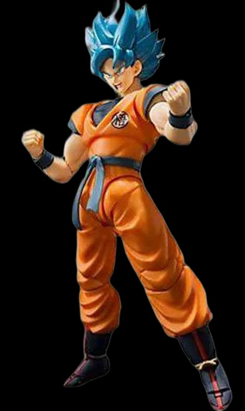 Bandai Japan Dragon Ball S.H. Figuarts Super Saiyan Blue Goku Super Saiyan God Super Saiyan Action Figure