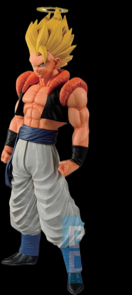 Bandai Japan Dragon Ball Z Ichiban Super Gogeta Back To The Film Collectible PVC Figure
