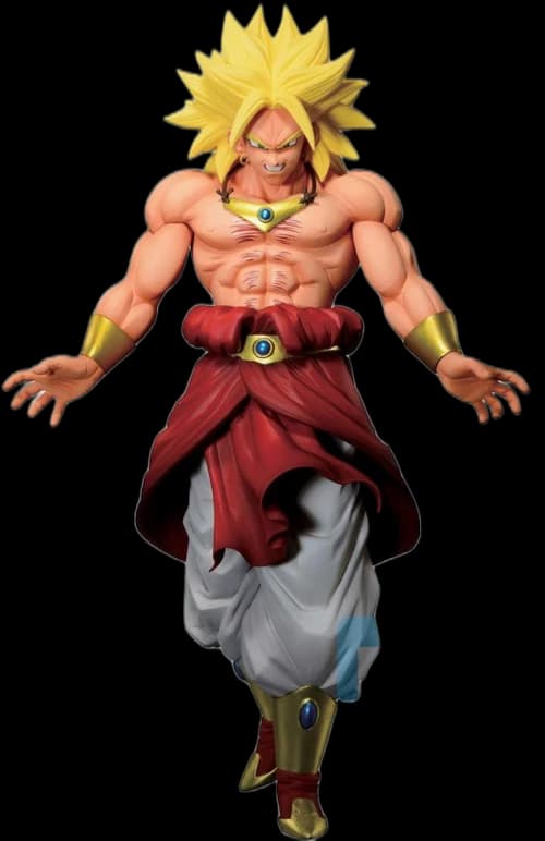 Bandai Japan Dragon Ball Z Ichiban Super Saiyan Broly '94 Back To The Film Collectible PVC Figure