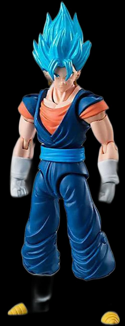 Bandai Japan Dragon Ball Z Shokugan Shodo 5 SSGSS Vegito PVC Figure