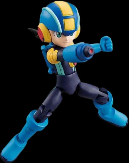 Bandai Japan Mega Man Shokugan 66 Action Series 1 Mega Man.EXE Trading Figure