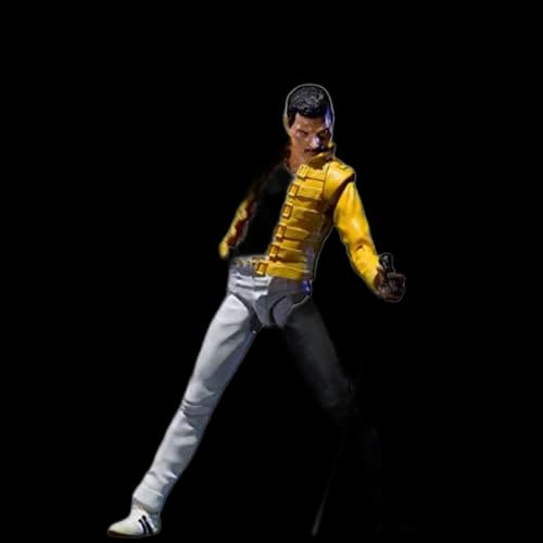 Bandai Japan Music S.H. Figuarts Freddie Mercury Action Figure
