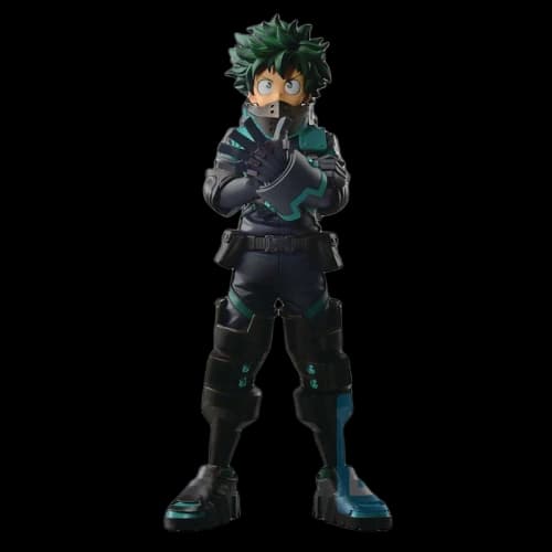 Bandai Japan My Hero Academia Ichiban Izuku Midoriya Heroes' Mission Version Collectible PVC Figure