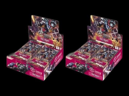 Bandai Mobile Suit Gundam Card Game Dual Impact (GD02) Booster Pack (Japanese) 2x Lot