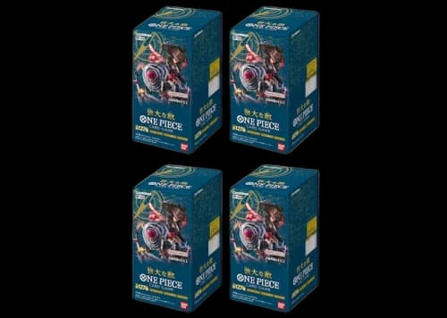 Bandai One Piece Card Game Mighty Enemy Carddass Booster Box (OP-03) (Japanese) 4x Lot