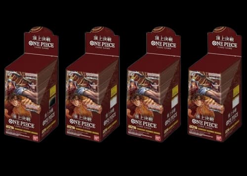Bandai One Piece Card Game Paramount War Carddass Booster Box (OP-02) (Japanese) 4x Lot