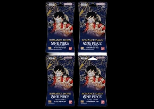 Bandai One Piece Card Game Romance Dawn Booster Pack (OP-01) (English) 4x Lot