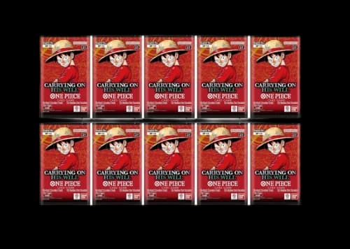 Bandai One Piece Carrying On His Will (OP-13) Booster Pack (10x Lot)