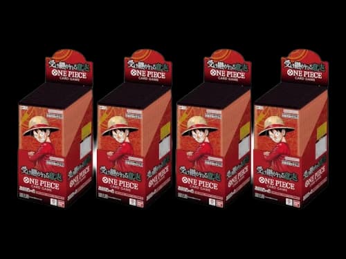 Bandai One Piece Inherited Will (OP-13) Booster Box 4x Lot (Japanese)