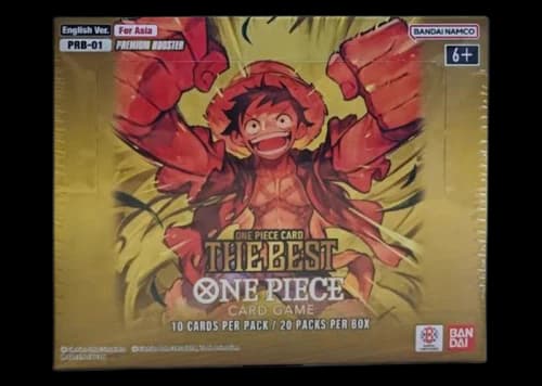 Bandai One Piece The Best (Asia Ver.) Premium PRB-01 Booster Box