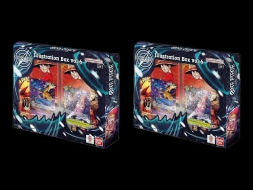 Bandai One Piece Vol 6. (OP-PR) Ilustration Box 2x Lot