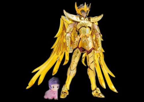 Bandai Saint Cloth Myth EX Saint Seiya Sagittarius Aiolos Revival Version Action Figure Gold