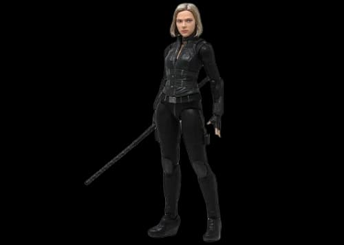 Bandai S.H.Figuarts Avengers Infinity War Black Widow And Tamashii Effect Explosion Action Figure Black