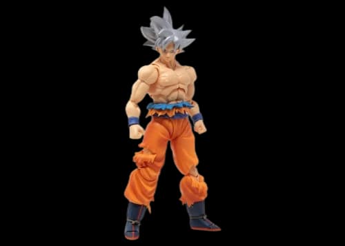 Bandai S.H.Figuarts Dragon Ball Super Ultra Instinct Son Goku Action Figure Silver