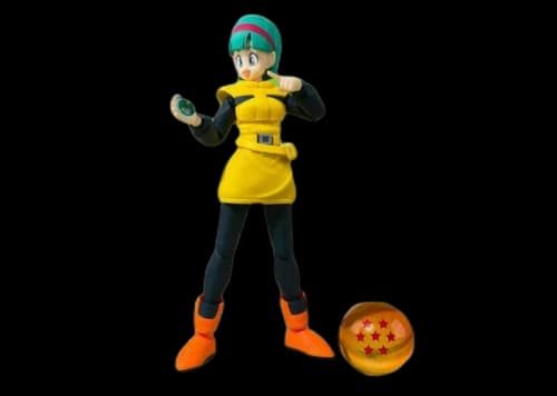Bandai S.H.Figuarts Dragon Ball Z Bulma -ourney to Planet Namek Action Figure