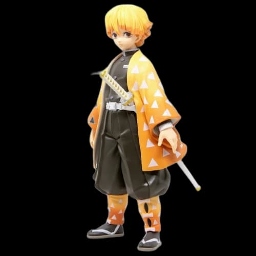 Banpresto Demon Slayer Kimetsu No Yaiba Grandista Zenitsu Agatsuma Figure Yellow