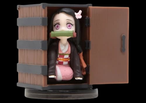 Banpresto Demon Slayer Kimetsu No Yaiba World Nezuko Kamado Collection 4 Box Nezuko Figure Brown