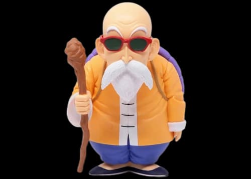 Banpresto Dragon Ball Collection Volume 2 Master Roshi Kame-Sennin Figure Orange