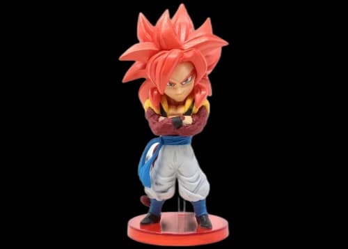 Banpresto Dragon Ball GT World Volume 2 008 Super Saiyan 4 Gogeta Figure Red