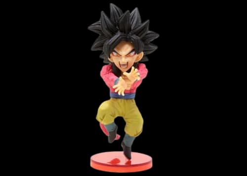 Banpresto Dragon Ball GT World Volume 4 022 Super Saiyan 4 Son Goku Figure Red