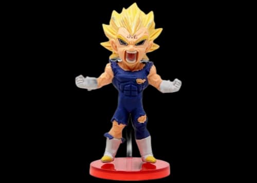 Banpresto Dragon Ball Legends Collab World Volume 2 08 Majin Vegeta Figure Blue