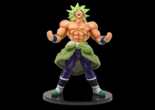 Banpresto Dragon Ball Super Banpresto World Colosseum 2 Special Broly Figure Green