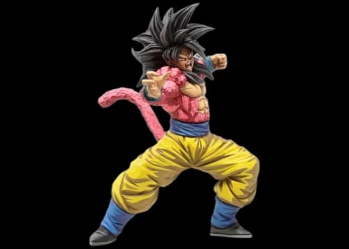 Banpresto Dragon Ball Super Banpresto World Colosseum 3 Super Master Stars Piece The Super Saiyan 4 Son Goku Manga Dimensions Figure Red