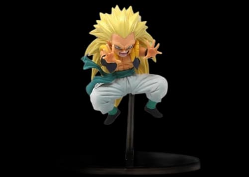 Banpresto Dragon Ball Super Chosenshi Retsuden Volume 2 B Super Saiyan 3 Gotenks Figure Yellow