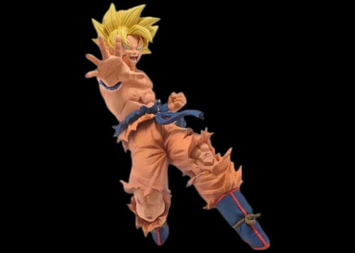 Banpresto Dragon Ball Super Drawn By Toyotaro!! Father-Son Kamehameha Super Saiyan Son Goku Figure Yellow