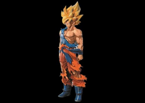 Banpresto Dragon Ball Z Super Master Stars Piece Manga Dimensions The Son Goku Re-Run Figure Orange